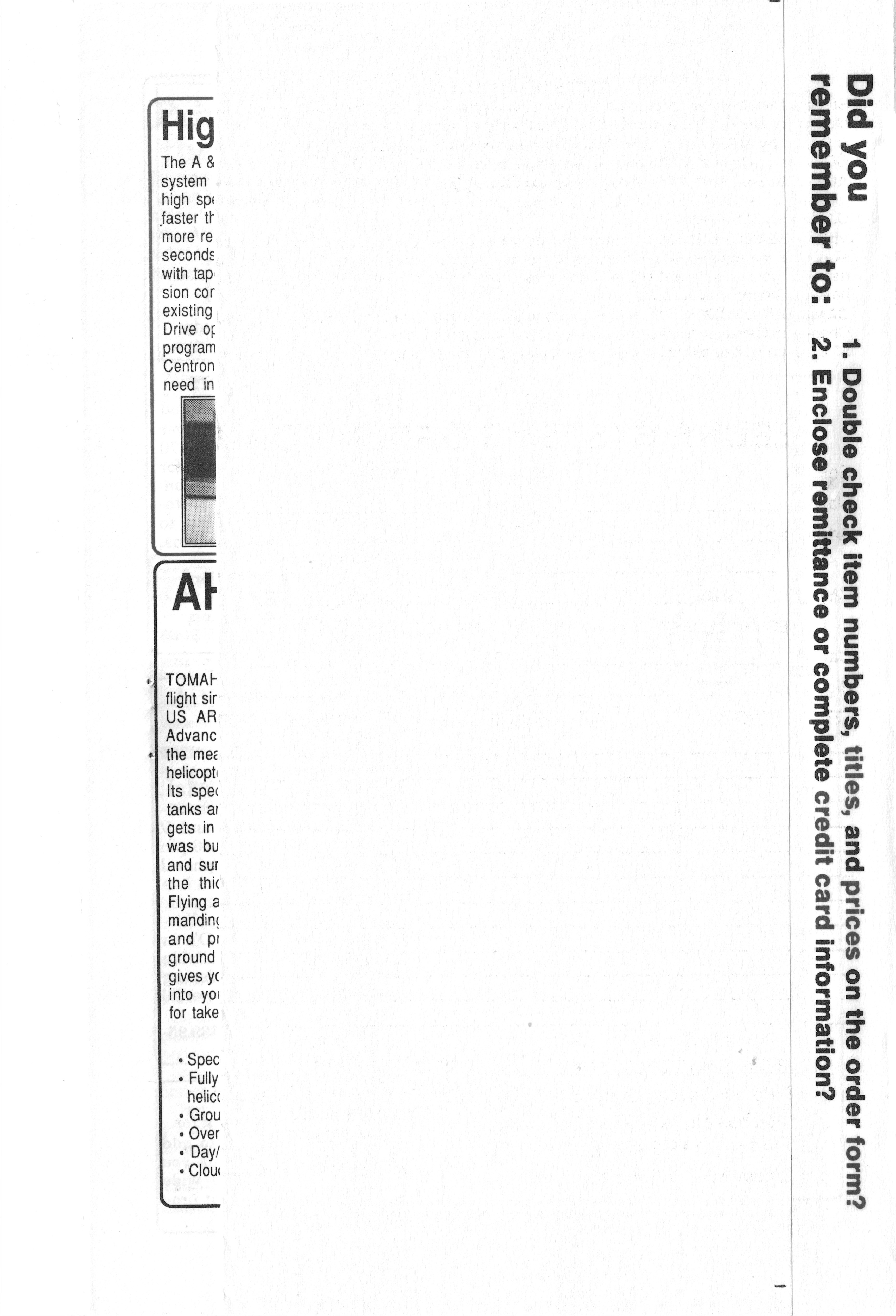 Zebra Systems 1987 Catalog